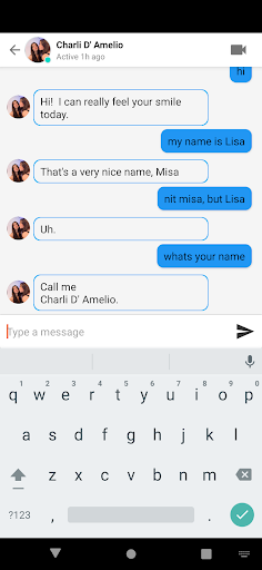 Calling Charli D Amelio