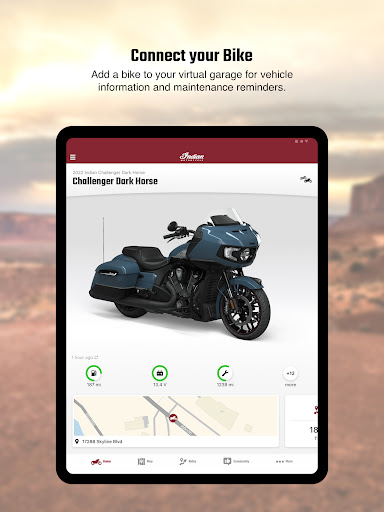 Screenshot of Indian Motorcycle®