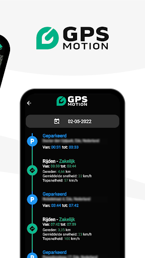 GPSmotion Screen 2