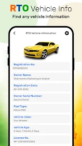 RTO Vehicle Information 2022