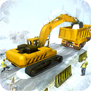 City Heavy Snow Excavator Simulator 3D