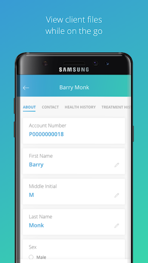 ClinicSense Screen 2