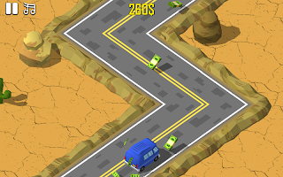 screenshot of Rally Racer with ZigZag