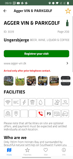 Android application Pintrip - motorhome stopovers screenshort
