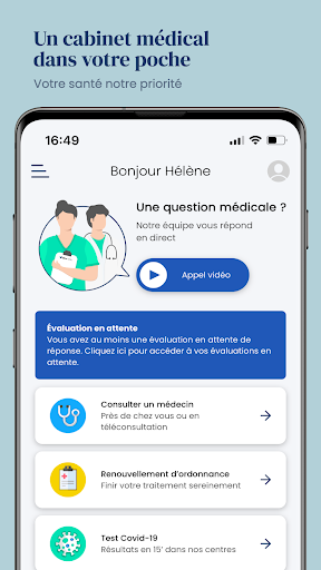 Android application One Clinic screenshort