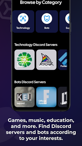 DCSV.ME - Discord Servers List Screen 2