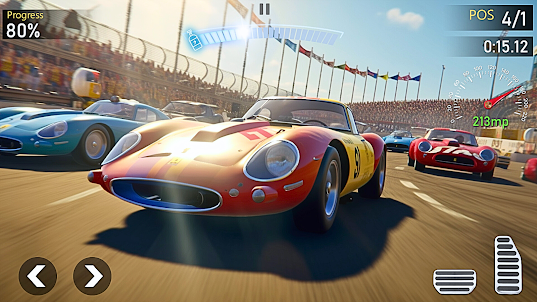 車のレース くるまのゲーム : スポーツカーのゲーム