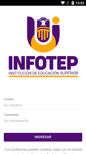 Android application DOCENTES IES INFOTEP screenshort