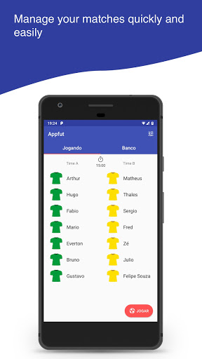 Android application AppFut screenshort