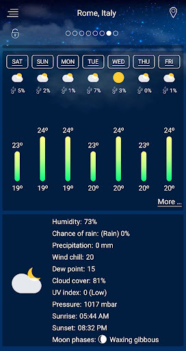 Weather Radar & Live Maps Screen 3