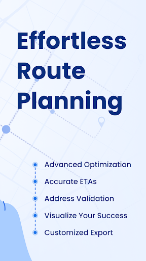 Upper Multi Stop Route Planner Screen 2