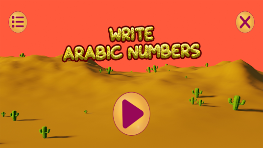 Write Arabic Numbers Easily