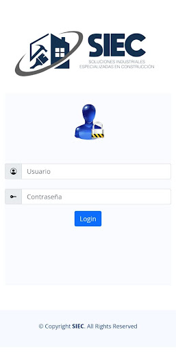 Android application SIEC SOLUCIONES screenshort