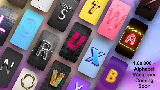 Name Art - Alphabet  Wallpaper Screenshot