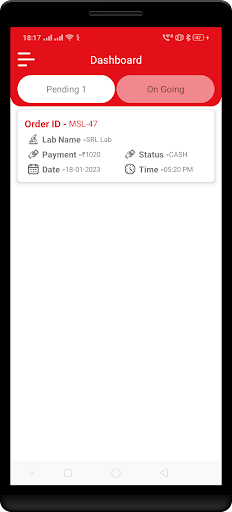 My Smart Labs Phlebo Screen 3