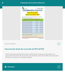 Screenshot 3 Valverde de la Vera Informa android
