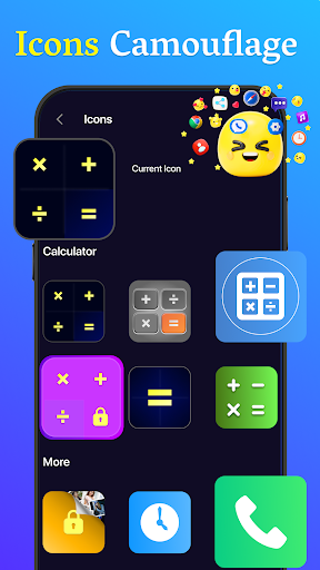 Android application Calculator Vault: Hide Photos screenshort