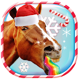 Christmas Horse Wallpapers icon