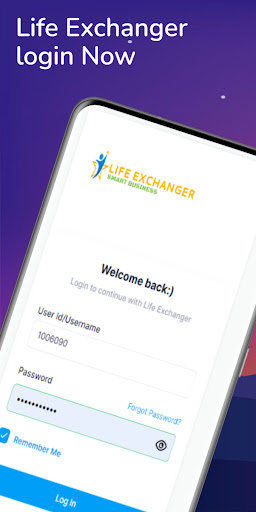 Android application MLM EXCHANGER screenshort