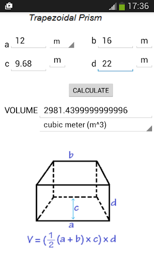 Volume Calculator ADFREE