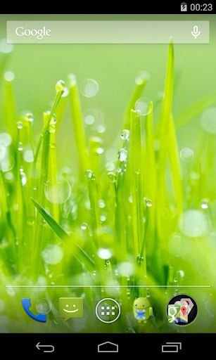 Grass Live Wallpaper Screen 2