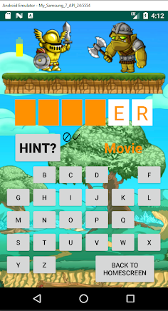 Hangman By Ricky - Screenshot 1