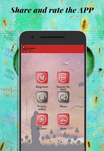Romantic sounds, ringtones Screen 2