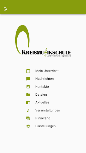 Android application Kreismusikschule LDS screenshort