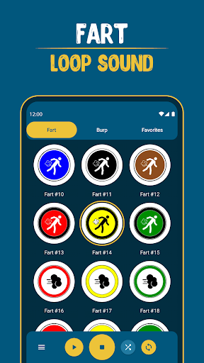 Android application Burp and Fart Sounds Prank app screenshort