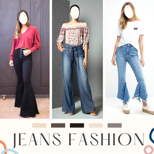 Women Jeans Photo Maker logo