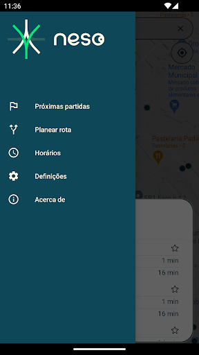 Android application Neso - Mobilidade do Algarve screenshort
