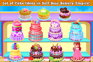 Christmas Doll Cooking Cakes & Desserts- Bakery