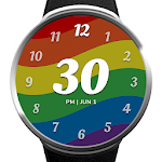 Cover Image of Download Pride Time™ - Watch Face for Wear OS 3.1.5 APK