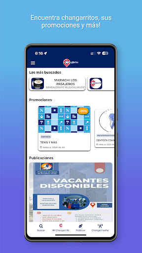 Android application Changarritos screenshort