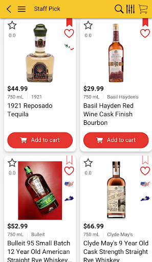 Android application JUSTWIN WINE SHOPPE screenshort