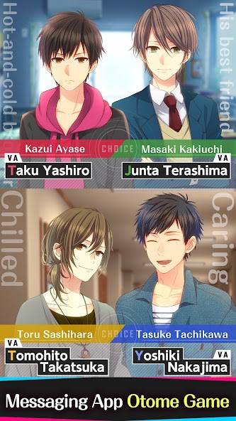 Otome Chat - Choice & Darling 1.0.1 APK + Mod (Remove ads / Unlimited money / Unlocked / Free purchase) for Android