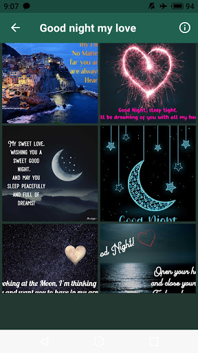 Good Night My Love Screen 2