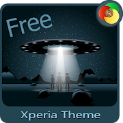 Three extraterrestrials | Free Xperia™ Theme