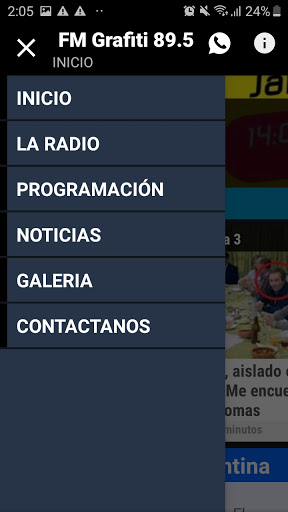 Fm Grafiti 895 - Salta Screen 3