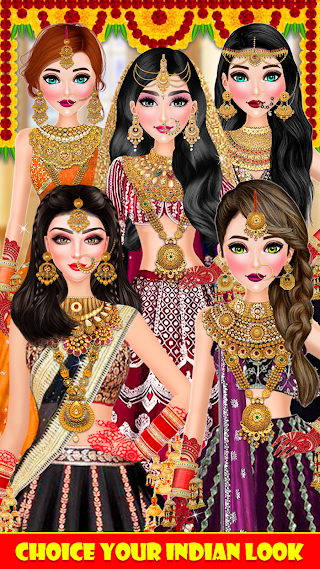 Indian Dress up Wedding Games - Screenshot 2