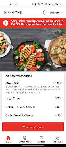 Island Grill Screen 2