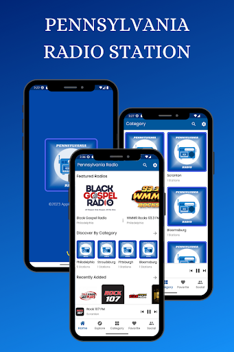 Android application Pennsylvania Radio Online screenshort