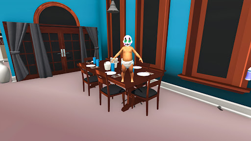 Scary Baby In Pink Horror Game Screen 2