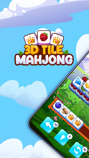 Android application 3D Tile: Mahjong Tile Garden screenshort