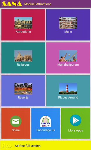 Android application Madurai Attractions screenshort
