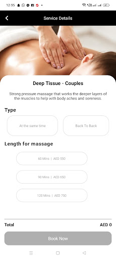 REVA - Home Massage & Spa Screen 3