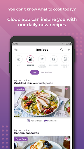 Gloop: Grocery Shop List Maker Screen 2