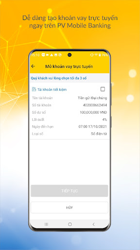 PV Mobile Banking screenshot 6