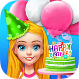 Girls Birthday Party Design icon