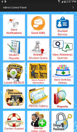 SRBS Admin App Screen 2